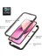 iPhone 13 Mini 5.4 Inç Uyumlu Pet Ekran Koruyuculu Pc + Tpu Hibrit Telefon Kılıfı - Mor (Yurt Dışından) 2