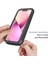 iPhone 13 Mini 5.4 Inç Uyumlu Pet Ekran Koruyuculu Pc + Tpu Hibrit Telefon Kılıfı - Mor (Yurt Dışından) 3