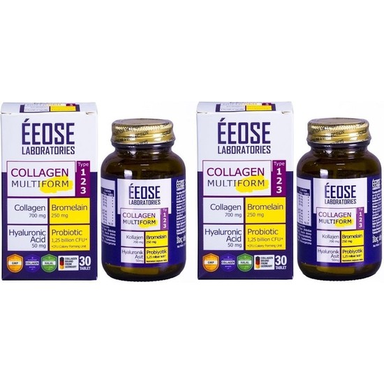 Eeose Multiform Bromelain Hyaluronik Asit Ve Probiyotik 30 Fiyatı