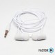 Factor-M Fm­03 Kulakiçi Mikrofonlu Kablolu Kulaklık Beyaz (FM­FM03KB)