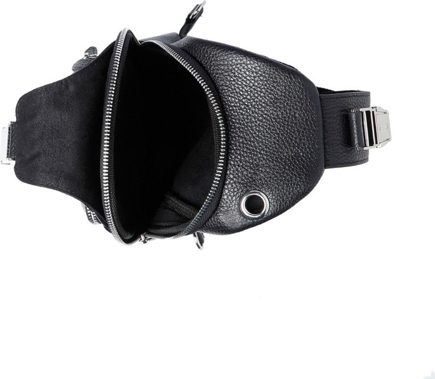 Guard Erkek Bel Çantası 616 Guard Deri Body Bag Siyah görsel 5