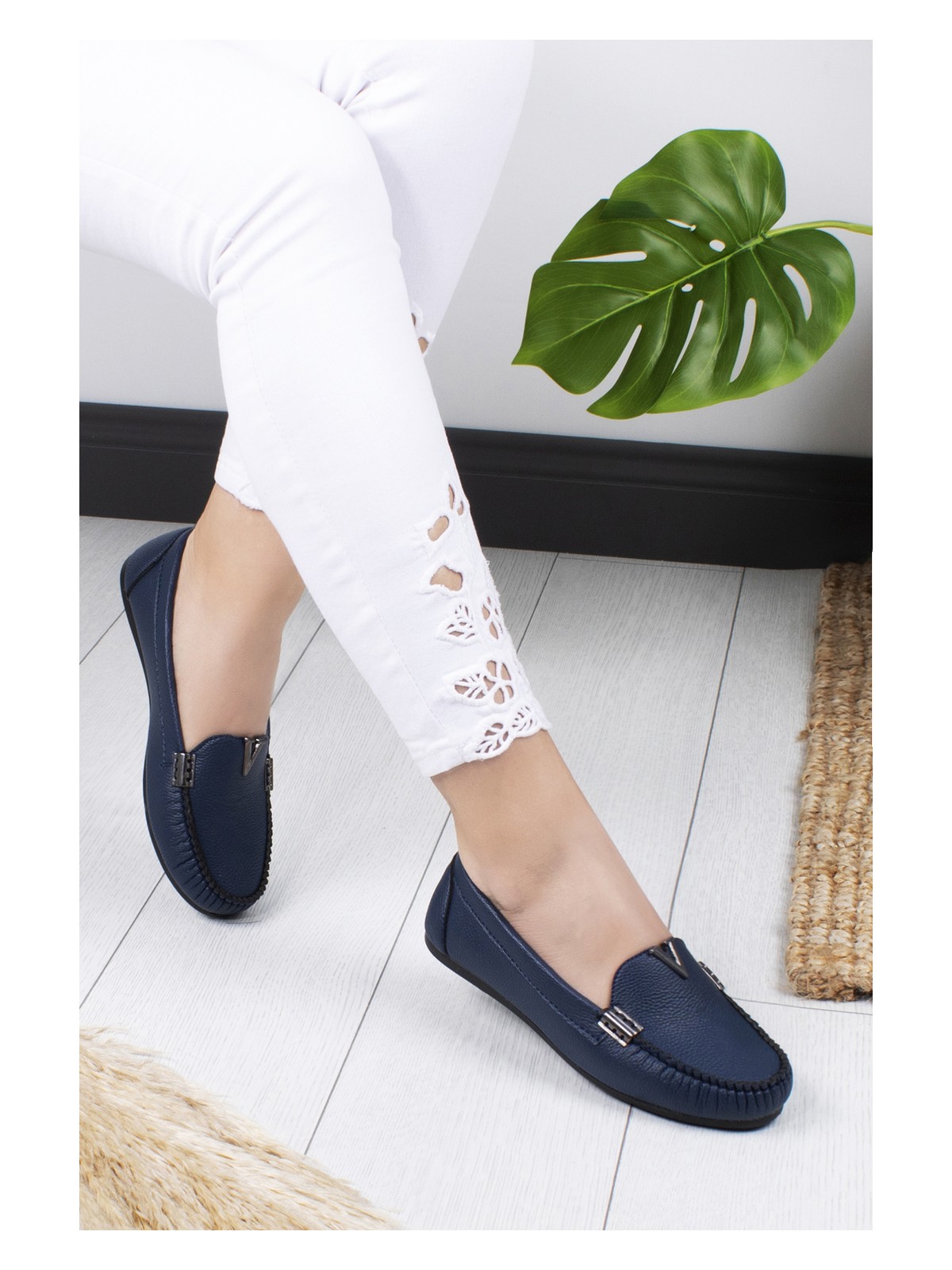 Khayt Flora Casual Günlük Kadın Babet Ayakkabı - Görsel 9