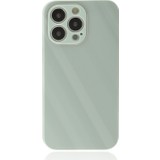 Ahk Apple iPhone 13 Pro Max Kılıf Glass Kapak - Turkuaz