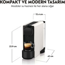 Nespresso C45 Essenza Plus White