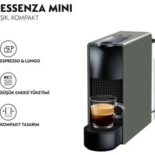 Nespresso C30 Essenza Mini Kahve Makinesi,Gri