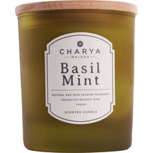 Charya Maison Basil Mint 230 G Doğal ve Vegan Mum