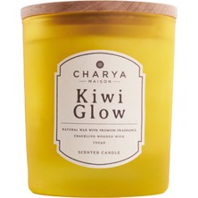 Charya Maison Kiwi Glow 230 G Doğal ve Vegan Mum