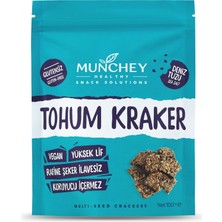 Munchey Tohum Kraker Deniz Tuzu 100 gr