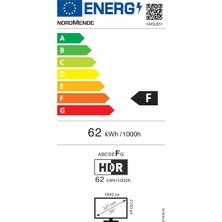 Nordmende NM50351 50" 127 Ekran Uydu Alıcılı 4K Ultra HD Android Smart LED TV