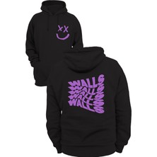 Remonz Walls Baskılı 3 Ipl. Şardonlu %100 Pamuk, Içi Polar, Çok Kalın Sweatshirt