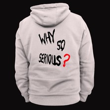 Remonz Why So Serious Baskılı 3 Ipl. Şardonlu %100 Pamuk, Içi Polar, Çok Kalın Sweatshirt