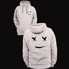 Remonz Yüz Ifadesi Baskılı 3 Ipl. Şardonlu %100 Pamuk, Içi Polar, Çok Kalın Sweatshirt