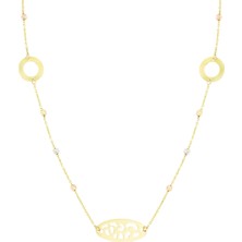 T51 Tuğrul Altın Altın Kolye T039457