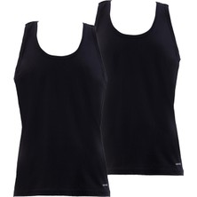 Blackspade Erkek Atlet 2'li Paket Loose Fit 9225 - Siyah