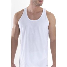 Blackspade Erkek Atlet 2'li Paket Loose Fit 9225 - Beyaz Pamuk Malzeme ile Termal Konfor ve Rahatlık