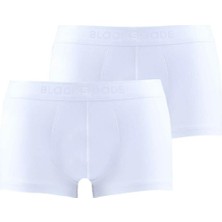 Blackspade Erkek Boxer Shorty 2'li Paket Mood 9323 - Beyaz