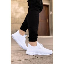 Big King Beyaz Ultra Hafif Triko Spor Ayakkabı