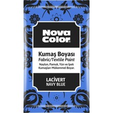 Nova Color Toz Kumaş Boyası 12 gr Lacivert NC-909