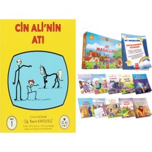 Cin Ali Serisi 10 Kitap + 1.sınıf Model Yayınları Ay Masalları 10 Kitap