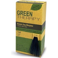 Green Therapy Krem Saç Boyası 1.0 Siyah