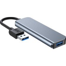 Concord BYL-2013U 4 In 1 USB 3.0 Hub Alüminyum Gövde USB Çoklayıcı Hub