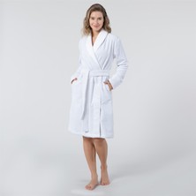 Chakra Felipe Kadın Bornoz  Beyaz