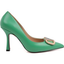 Lescarpe 5012 Yeşil Ayakkabı