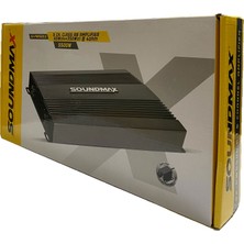 Soundmax Oto Anfi 5500W 5 Kanal Bass Kontrol Soundmax