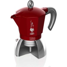 Bialetti New Moka Induction Kırmızı 2 Cups