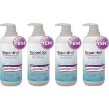 Bepanthol Sensidaily Pompalı Vücut Kremi 400 Ml 4 Adet