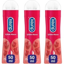 Durex Play  Jel Çilek Hazzı 50 Ml 3 Adet