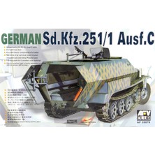 Afv Club Afv AF35078 1/35 SD.KFZ.251/1 Ausf.c Tank Maketi