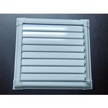 Met Metal Banyo Menfezi Alüminyum 30X30CM