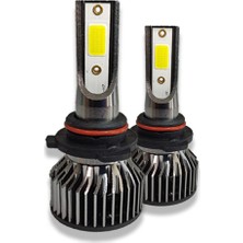 Robust 9006 LED Xenon Far Ampulü Yeni Nesil Mini 8000 Lumen 36 Watt