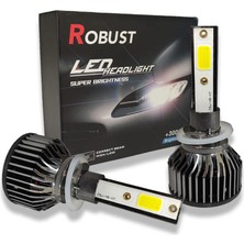 Robust H27  LED Xenon Far Ampulü Yeni Nesil Mini 8000 Lumen 36 Watt