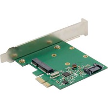 Wozlo Pcı-E Sata Msata Adaptör Kart Msata Için 3.0 Masaüstü SSD Kartı