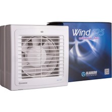 Blauberg Wind 125 T Zaman Ayarlı Pencere Duvar Tipi Aksiyel Fan
