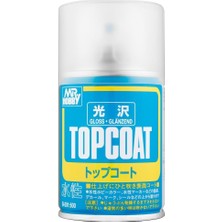 Mr Hobby Gunze B501 86 Ml. Mr.top Coat, Parlak Vernik, Sprey Maket Boyası