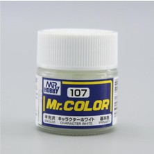 Mr Hobby Gunze C107 10 Ml. Character White, Mr.color Serisi Maket Boyası