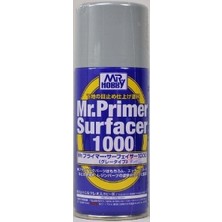 Mr Hobby Gunze B524 170 Ml. Mr.primer 1000, Gri, Sprey Astar Maket Boyası