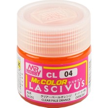 Mr Hobby Gunze CL04 10 Ml. Lascivus Pale Clear Orange, Mr.color Serisi Maket Boyası