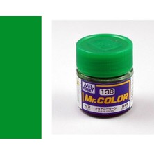 Mr Hobby Gunze C138 10 Ml. Clear Green, Mr.color Serisi Maket Boyası