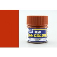 Mr Hobby Gunze C007 10 Ml. Brown, Mr.color Serisi Maket Boyası