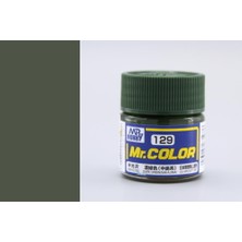 Mr Hobby Gunze C129 10 Ml. Dark Green (Nakajima), Mr.color Serisi Maket Boyası