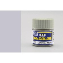 Mr Hobby Gunze C011 10 Ml. Light Gull Gray, Mr.color Serisi Maket Boyası