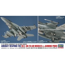 Hasegawa X72-13 35113 1/72 Savaş Uçağı Silahları-Vııı Demonte Plastik Maket Seti
