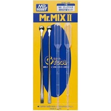 Mr Hobby Gunze GT28 Mr.mix Iı, Damlalık ve Karıştırma Çubukları, 2 Çift