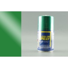 Mr Hobby Gunze S077 100 Ml. Metallic Green, Sprey Mr.color Serisi Maket Boyası