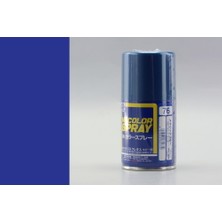 Mr Hobby Gunze S076 100 Ml. Metallic Blue, Sprey Mr.color Serisi Maket Boyası