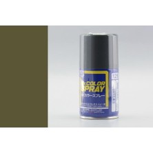 Mr Hobby Gunze S129 100 Ml. Dark Green (Nakajima), Sprey Mr.color Serisi Maket Boyası